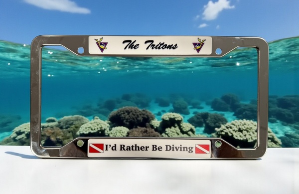 Tritons License Plate holder